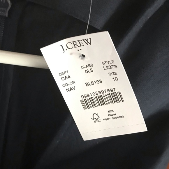 J by Jcrew wrap-top shirt dress in Organic cotton - Picture 6 of 6